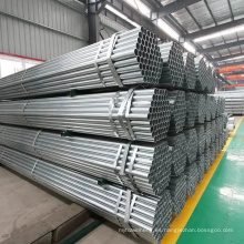 Erw SCH 40 80 Tubería de acero de carbono galvanizado